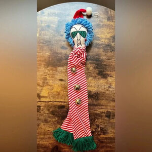 Hallmark Maxine Christmas jungle bell door hanger